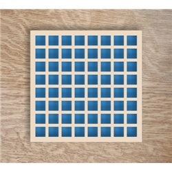 Dřevěný podtácek čtverec exclusive - Dekor 3
