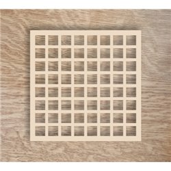 Dřevěný podtácek čtverec standard - Dekor 3