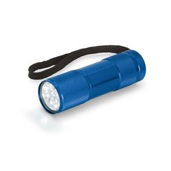 FLASHY. Hliníková svítilna s 9 LED diodami