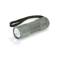 FLASHY. Hliníková svítilna s 9 LED diodami