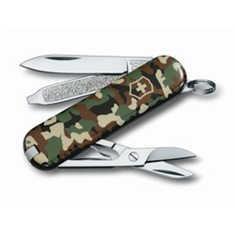 Victorinox Classic SD Camouflage, včetně gravírování na čepel